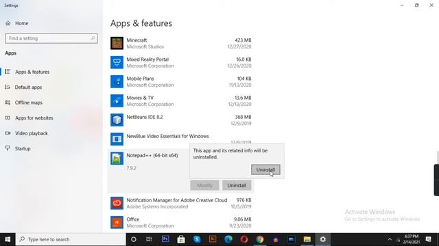 How to Uninstall Apps From Windows 10 Quickly - Windows 10 Me Programs kese Delete Kare - Urdu/Hind смотреть онлайн
