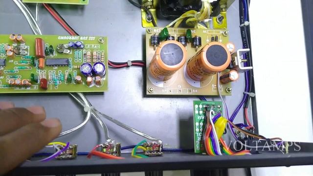 5.1 amplifier Using TDA7265 and IRF250N| SSS and Sha Bass Treble Board | VOLTAMPS. смотреть онлайн