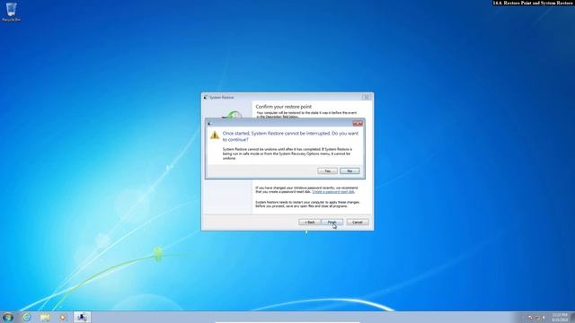 Windows Server 2008 R2 - Restore Point and System Restore (14.5) смотреть онлайн