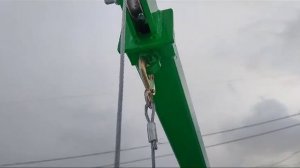 Кран на прицеп