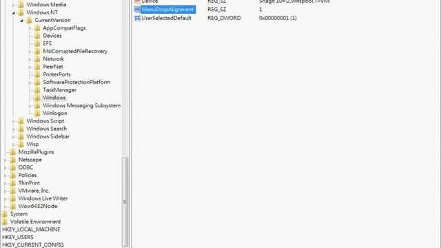 如何處理 Windows 7 快顯功能表項目變成靠左對齊 смотреть онлайн