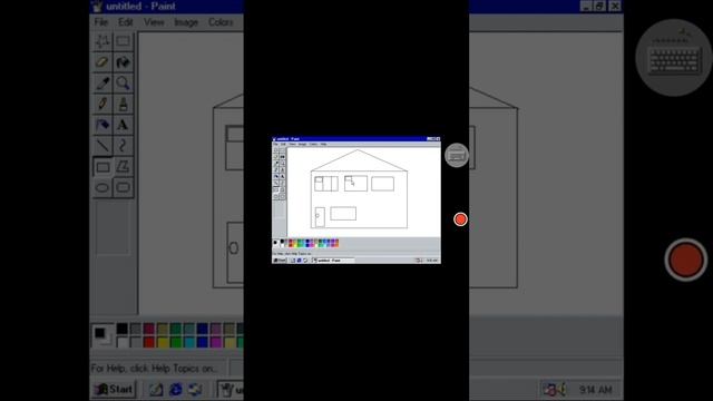 Обзор симулятора Win98. На телефоне. смотреть онлайн