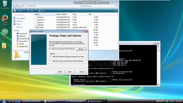 Reverse Connection with NetCat (Swiss Army Knife) смотреть онлайн