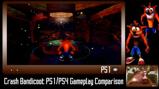 Crash Bandicoot 2 N-Sane Trilogy #20 - Gameplay Comparison PS1/PS4 w/iZuzzerelloni смотреть онлайн