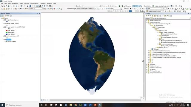 Sistemas de Coordenadas para Cartografía Básica UCR Parte1 ArcMap смотреть онлайн