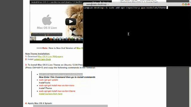 Make Linux 12.04 Look Like Mac OSX смотреть онлайн