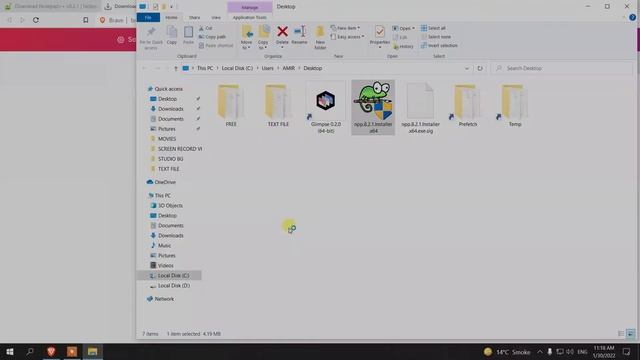 how to download & install Notepad++ for free on windows 10 | Amir Tech Info смотреть онлайн