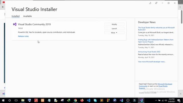 Visual Studio|| Download and Install || new Version 2021 смотреть онлайн