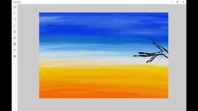 #digitalart #windows10 Digital painting tutorial on surface Pro 4 with Fresh Paint App. смотреть онлайн