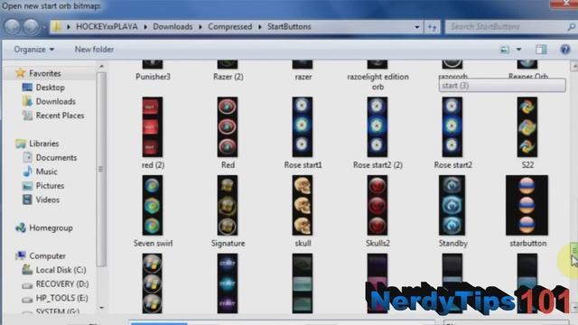 How to Change Windows 7 Start Orb смотреть онлайн