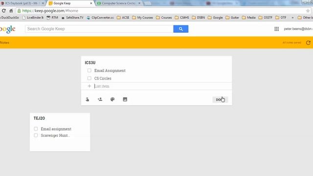 ICS Google Keep Reminder 2015-02-05 смотреть онлайн