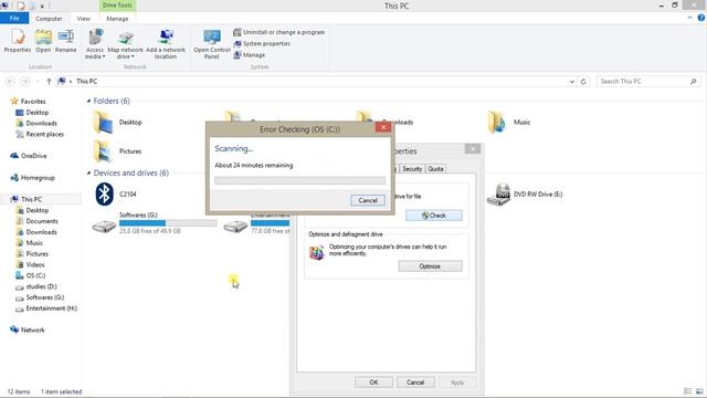 HOW TO ERROR CHECKING IN WINDOWS смотреть онлайн