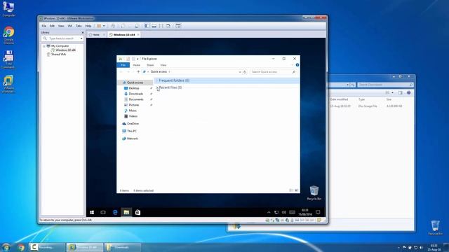 How to install Windows 10 in VmWare Workstation 12 смотреть онлайн
