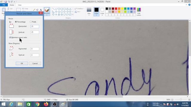 how to reduce picture size 50kb in paint windows// photo ka size kam kese kre laptop se // смотреть онлайн