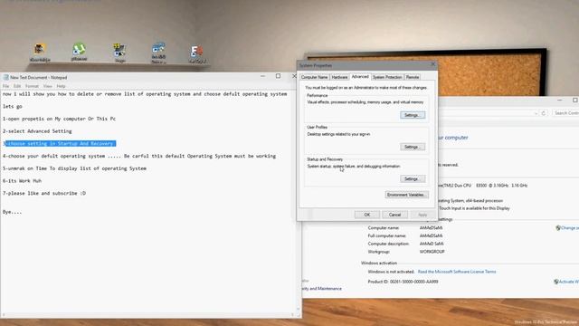 How To Delete Or Remove List of operating Systen смотреть онлайн