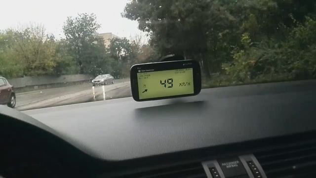 Digital GPS speedometer смотреть онлайн