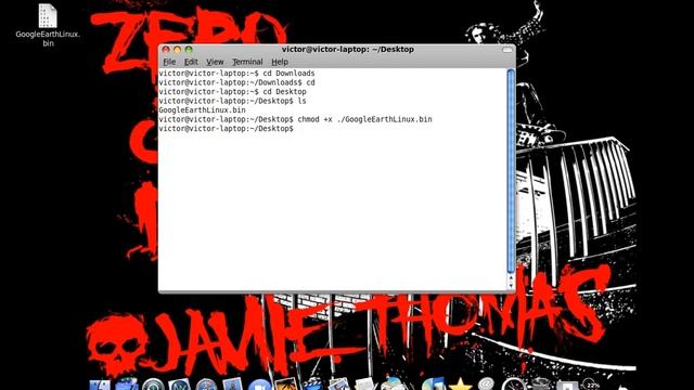 How to install Google earth on linux (Or any other .bin files) смотреть онлайн