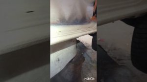 ПРАВИЛЬНАЯ ПОКРАСКА ПОРОГОВ !Без шпатлёвки и антигравия !