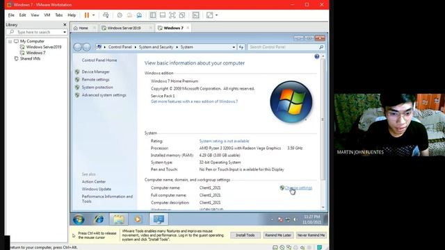 Laboratory Activity #2:Configuring network for server and client operating system in VMware смотреть онлайн