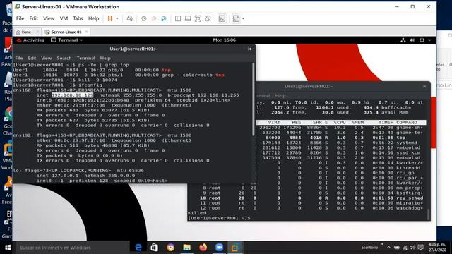 10 Comandos Avanzados RedHat Enterprise 8 linux , en español смотреть онлайн