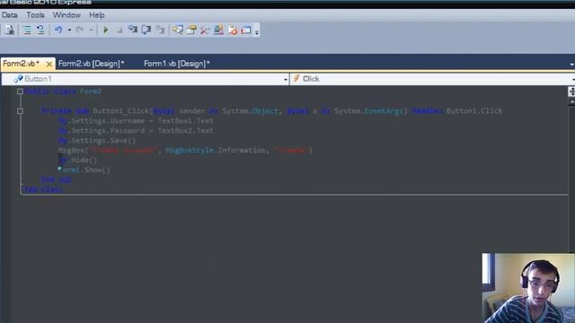 How to make a log in system using Visual Basic 2010 ? смотреть онлайн