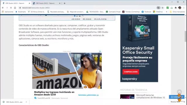 OBS para Windows 7 como descargar instalador смотреть онлайн