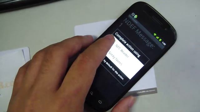 NFC Reader App Testing смотреть онлайн
