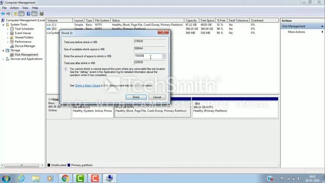 HARD DRIVE PARTITION ON COMPUTER| HARD DRIVE KE 2 PART KAISE BANAYE|HOW TO BREAK HARD DRIVE 2 PARTS смотреть онлайн
