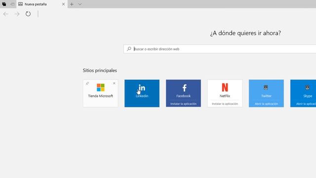 Manejo de pestañas en Microsoft Edge de Windows 10 Creators Update смотреть онлайн