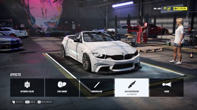 Need For Speed Heat | BMW M4 Convertible (LibertyWalk) | Customization | Max Build 400+ смотреть онлайн