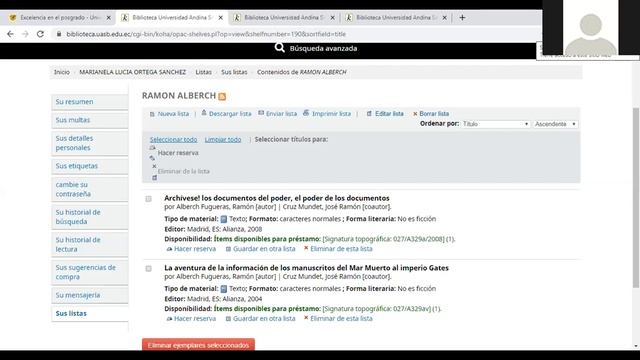 Sesión 7 - revisión de la bibliografía смотреть онлайн