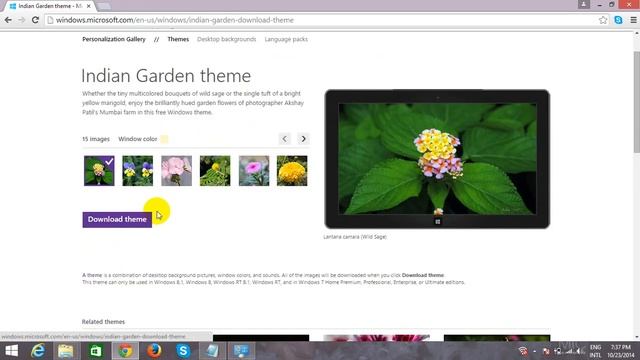 How to Download and Install Themes in Window 8.1 смотреть онлайн