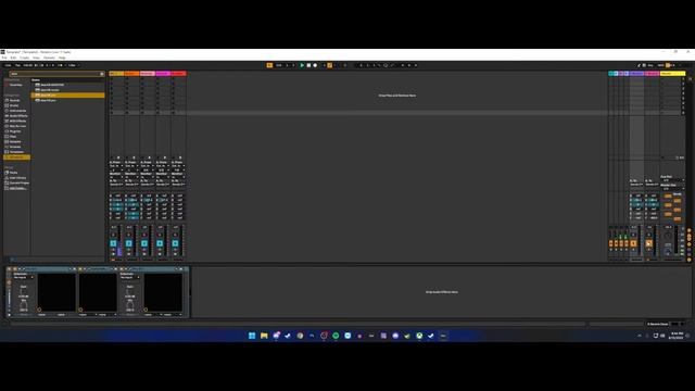 Setting up an entire live signal chain in ableton смотреть онлайн