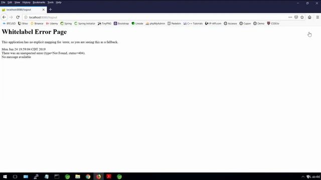 Desarrollo web con Spring Boot 2 & Spring Framework 5 -14/14 Creación de un formulario de login смотреть онлайн