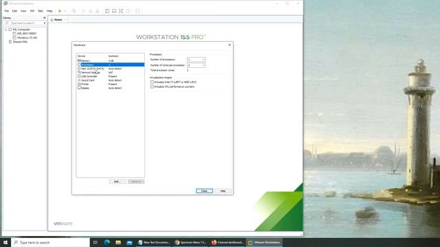 Creating Virtual Machine in VMware Workstation 15.5 PRO смотреть онлайн