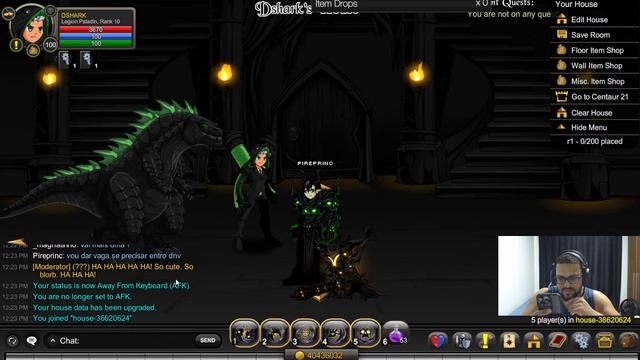 DIA DE ULTRA BOSS E FARM INSANOS / AQW E VIDA смотреть онлайн
