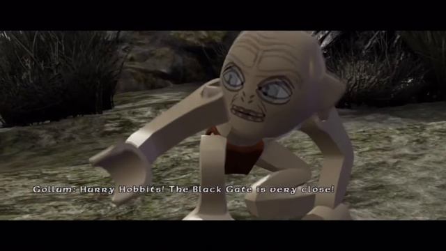 Lego Gollum Scenes
