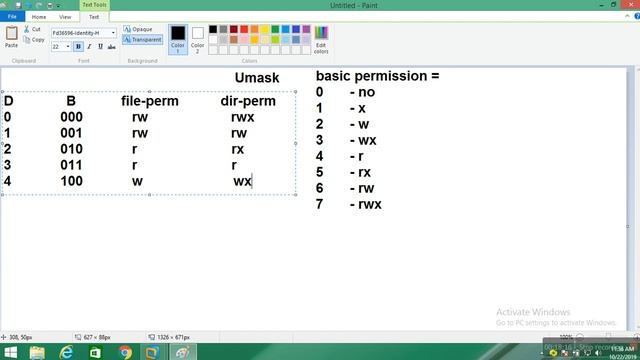 umask permission in linux смотреть онлайн