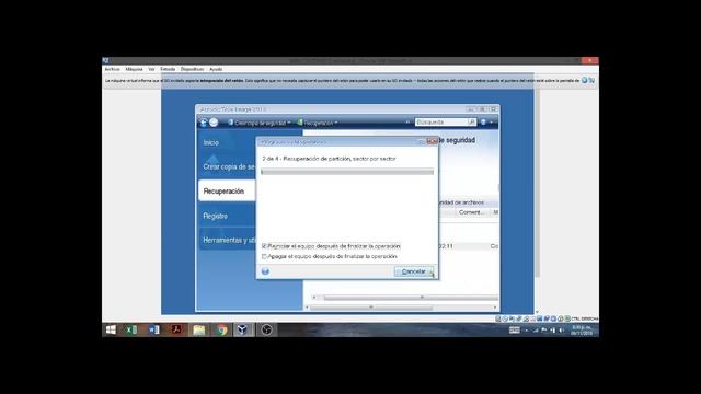RECUPERACION COPIA DE SEGURIDAD смотреть онлайн