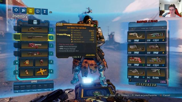 Borderlands 3 - Level 50 Legendary The Tidal Wave Weapon In Action + First Impressions смотреть онлайн