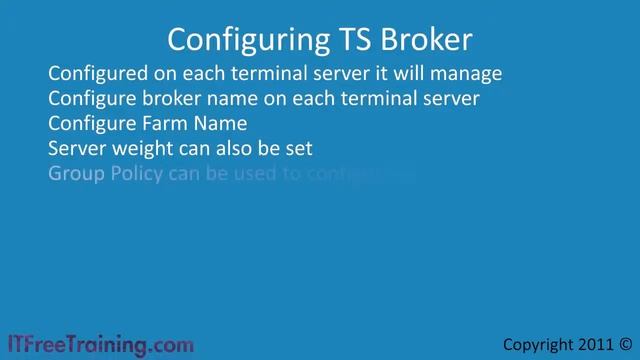 2 3 Terminal Services Load Balancing смотреть онлайн