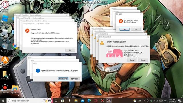 Real Windows 10 Crazy Error смотреть онлайн