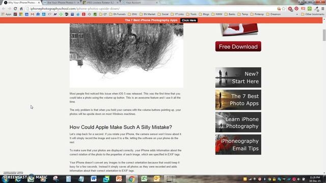 Fix Apple to Windows Image Orientation Problem смотреть онлайн