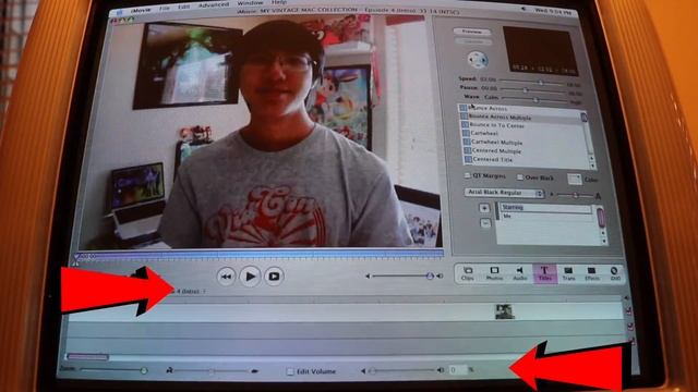 EDITING A YOUTUBE VIDEO ON AN iMAC G3 смотреть онлайн