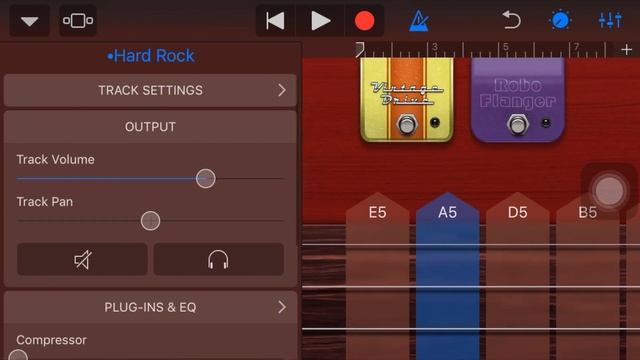How to play Back In Black (AC/DC) Guitar riff in GarageBand смотреть онлайн
