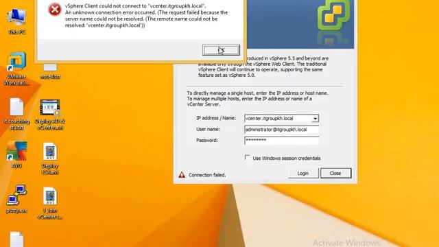 8 vSphere client смотреть онлайн