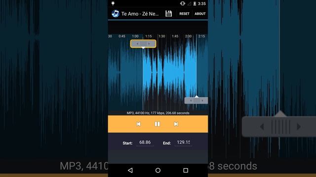 Mp3 Cutter & Ringtone Editor смотреть онлайн