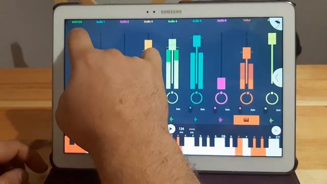 Samsung P900 Galaxy Note Pro 12,2" - FL Studio Mobile смотреть онлайн