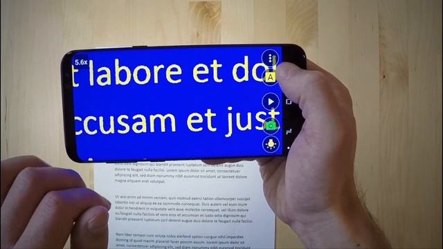 weZoom Magnifier App for Android as Low Vision Aid (free, no ads) смотреть онлайн