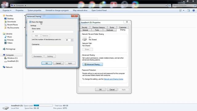 File sharing in Windows PC over WiFi смотреть онлайн